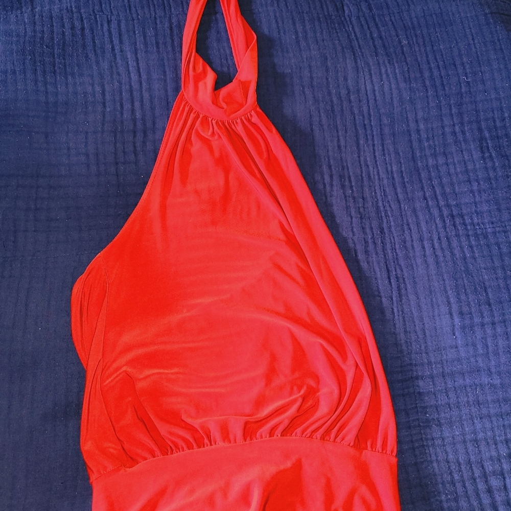 Papaya halter top size medium